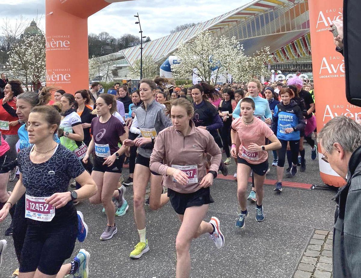 15e édition ce dimanche de La Liégeoise, épreuve de course à pied 100 % féminine