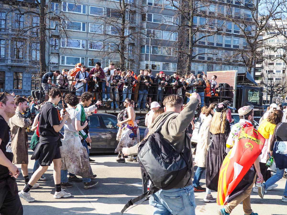 Cortège des étudiants pour la Saint-Torè ce mardi