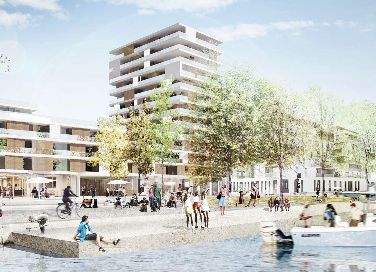 Demande de permis pour une nouvelle étape de construction de l’écoquartier de Coronmeuse