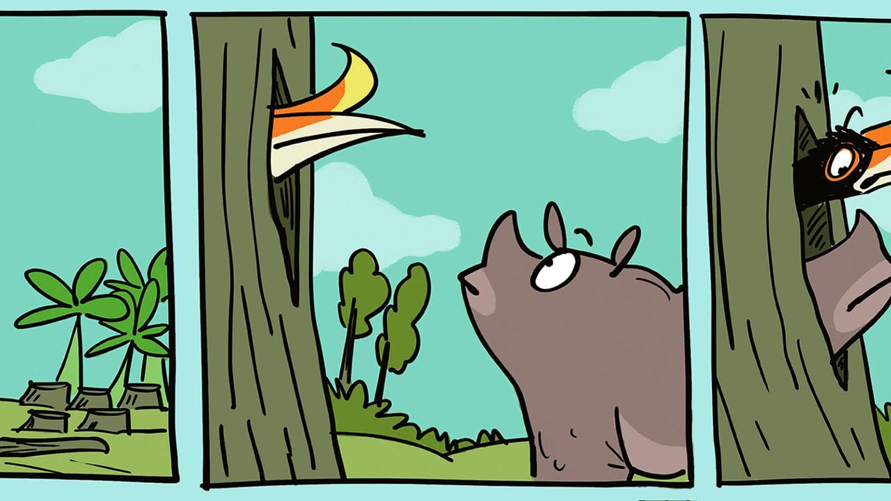 Communiquer la Conservation par l’humour