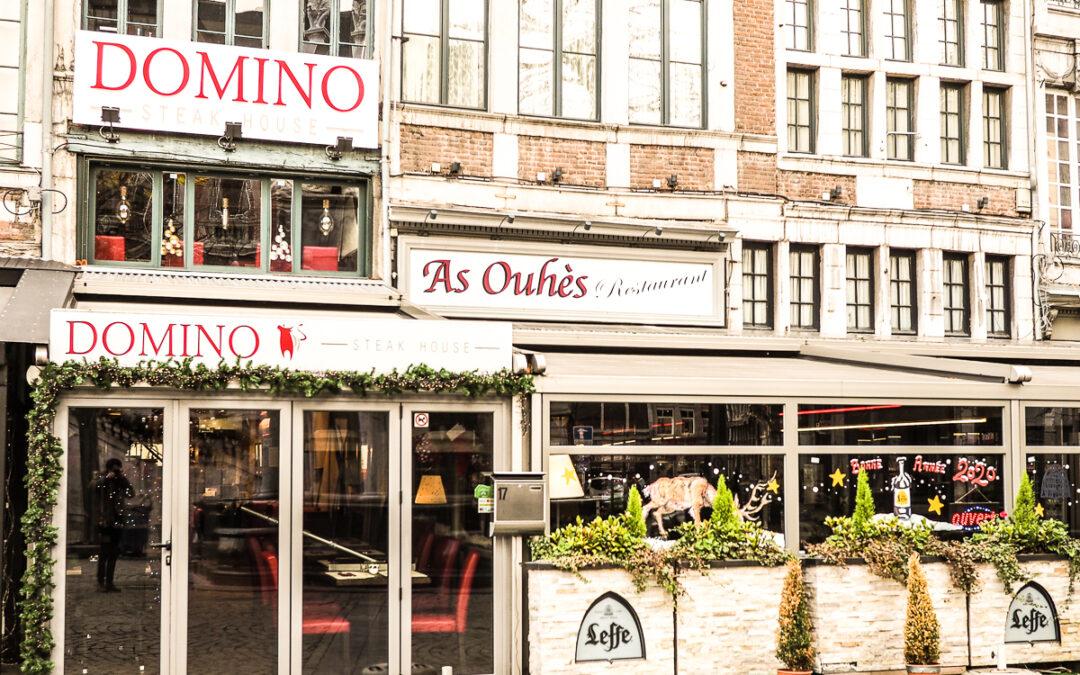 Les façades du centre historique défigurées par l’horeca sont dans le viseur du bourgmestre