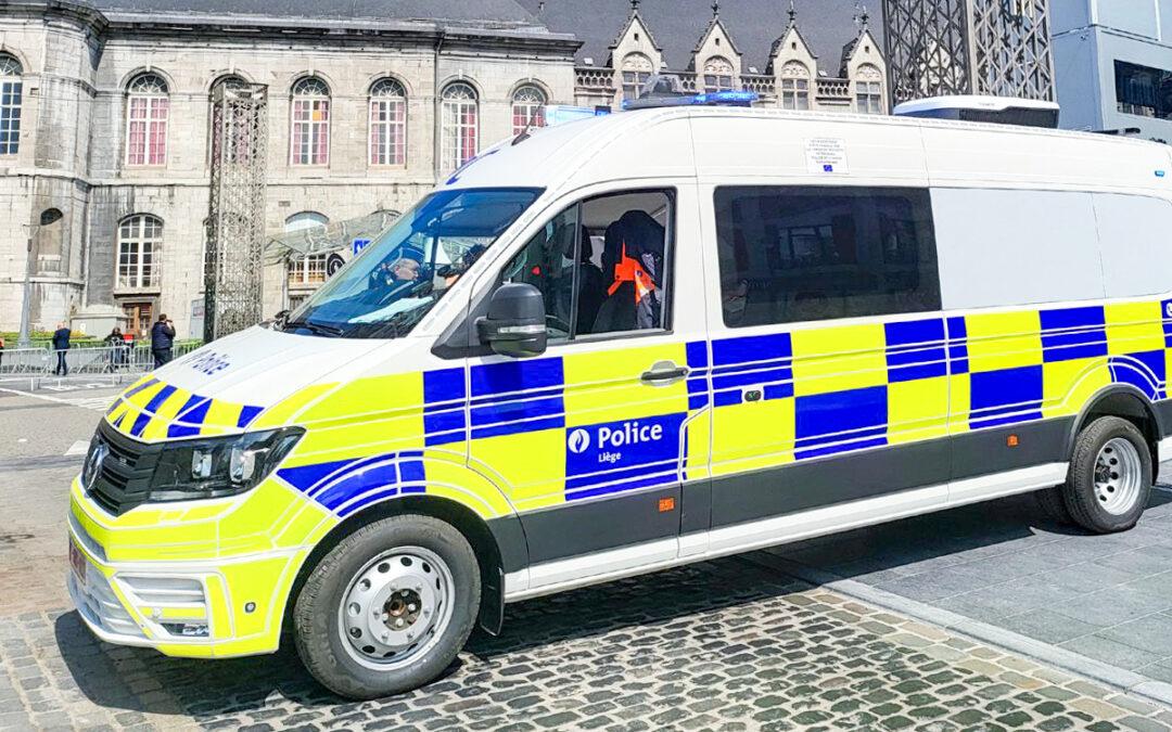 Voici ce à quoi ressembleront désormais les véhicules de la police de Liège