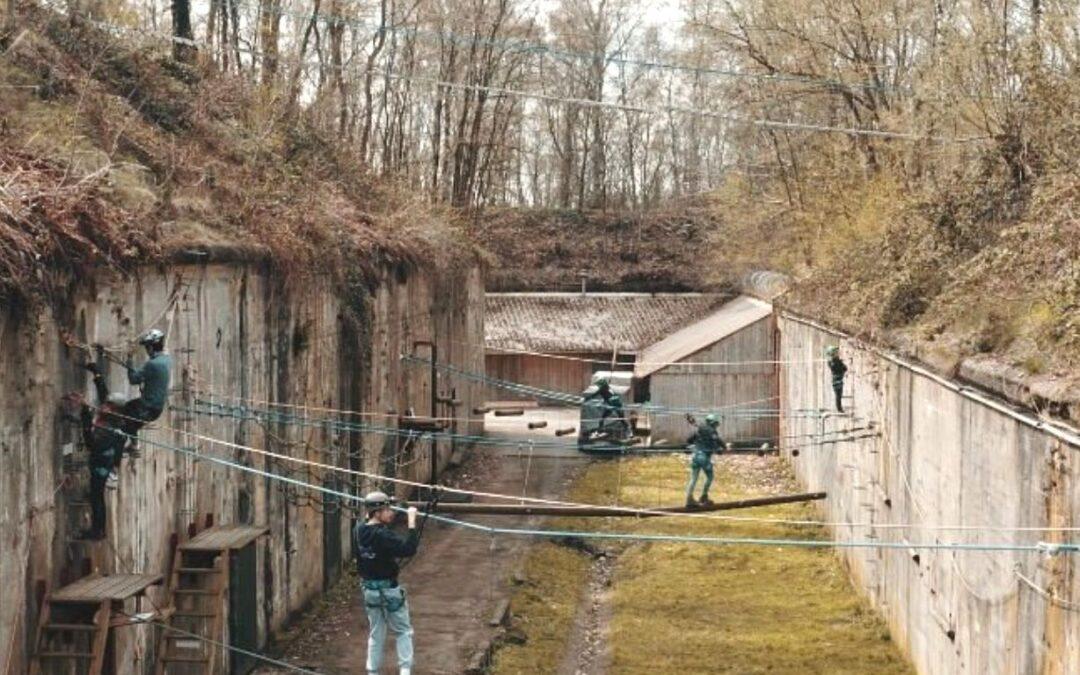 Un nouveau prestataire pour organiser les activités aventure au fort de Chaudfontaine