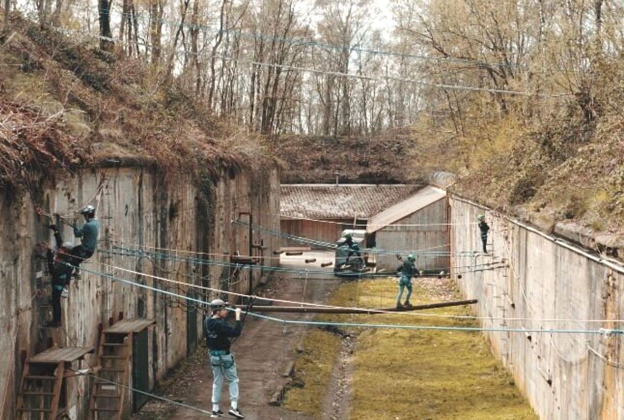 Un nouveau prestataire pour organiser les activités aventure au fort de Chaudfontaine
