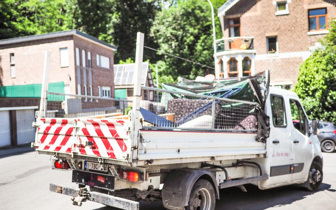 Le ramassage des encombrants à Liège, ce sera terminé en 2026