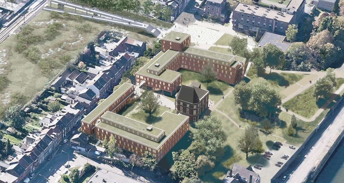 Construction de logements étudiants flambant neufs à deux pas de Sclessin