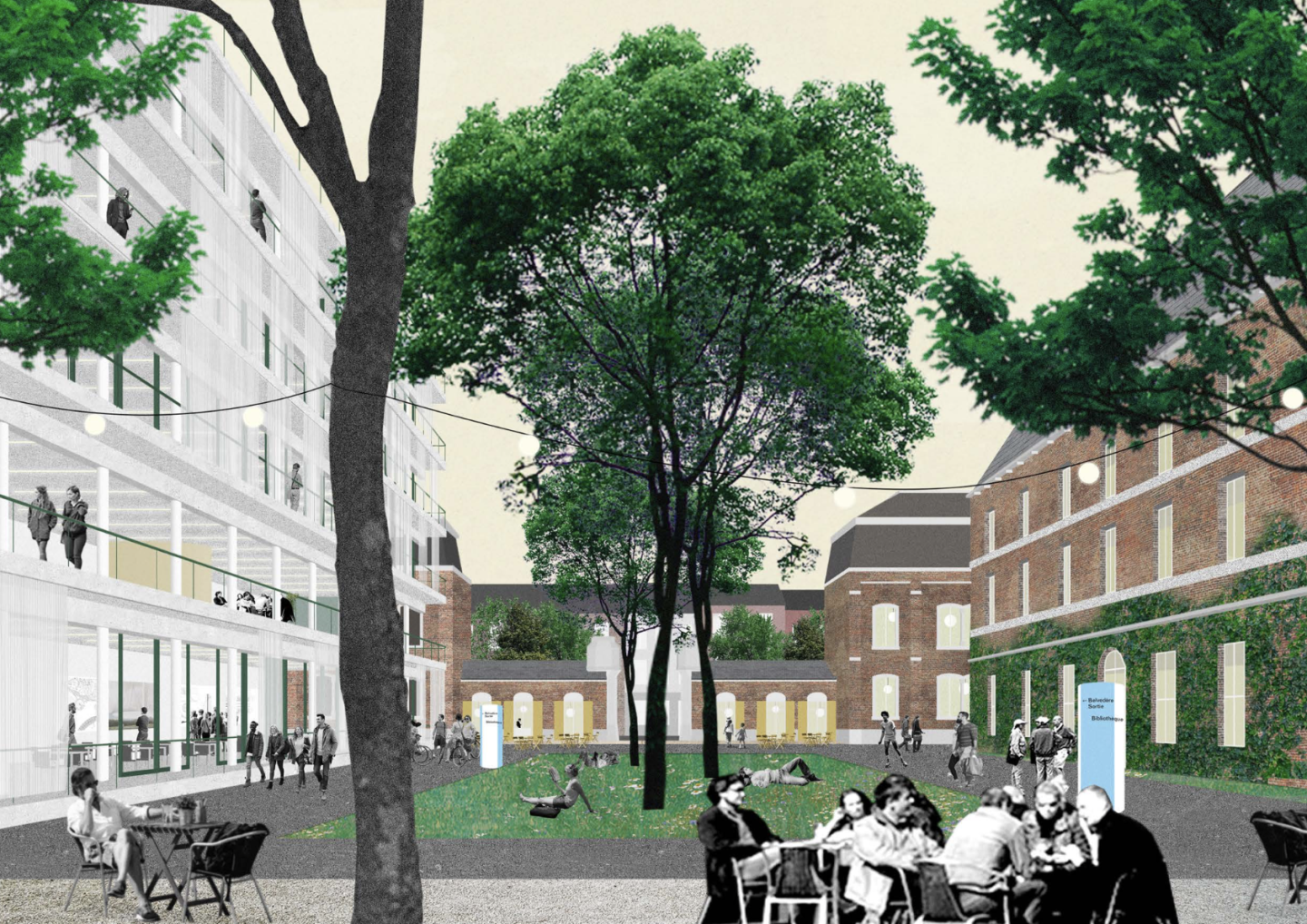 Nouveau bâtiment de 5 niveaux pour agrandir la faculté d’Architecture de l’ULIège en Outremeuse