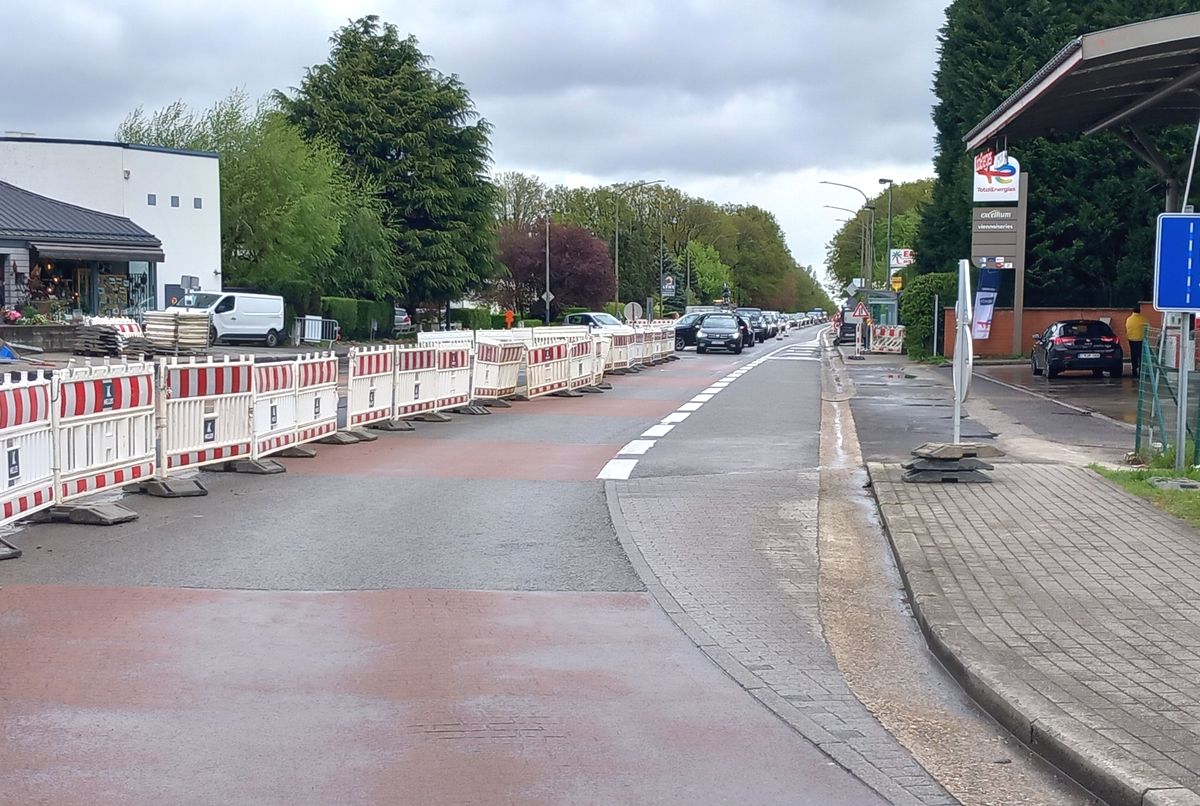 Prévus pour fin janvier 2025, les travaux de la route du Condroz sont enfin terminés