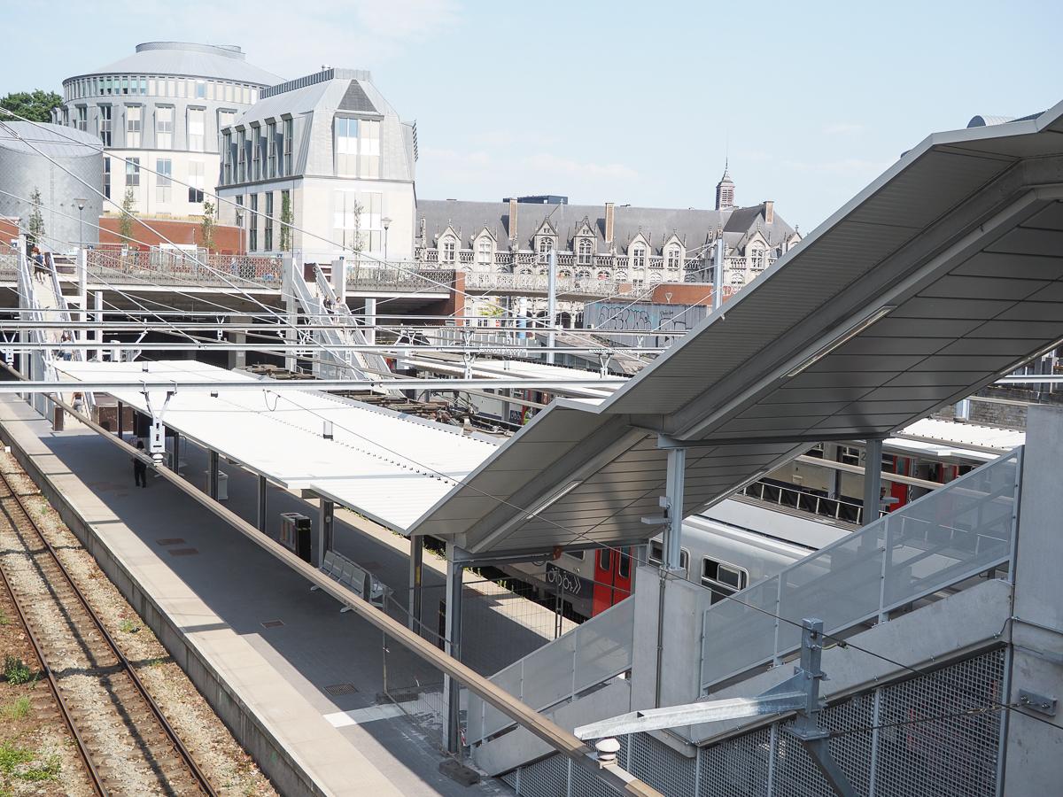 La circulation des trains interrompue entre Liège‑Guillemins, Herstal et Liers en juillet et août