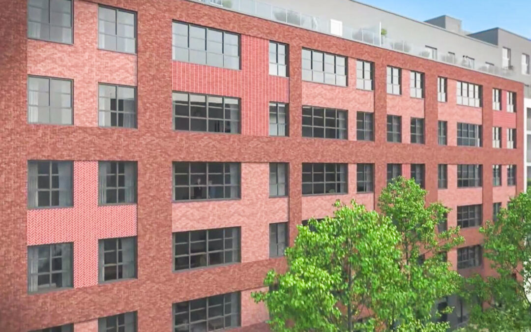 253 nouveaux kots étudiants sur le site de Bavière, près du futur bâtiment de la haute école