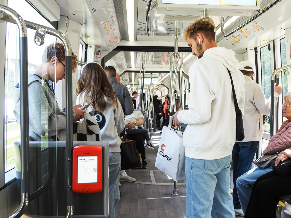 Opération contrôle: 1 personne sur 8 fraude dans le tram