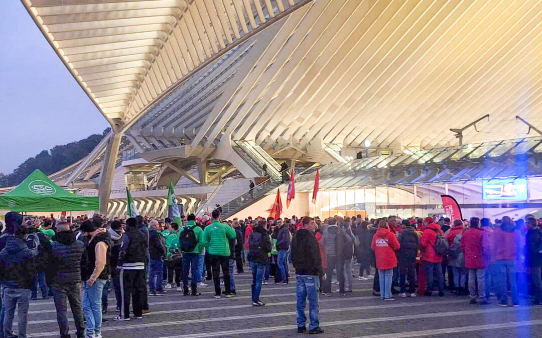 Grève: voici les services impactés ce matin à Liège