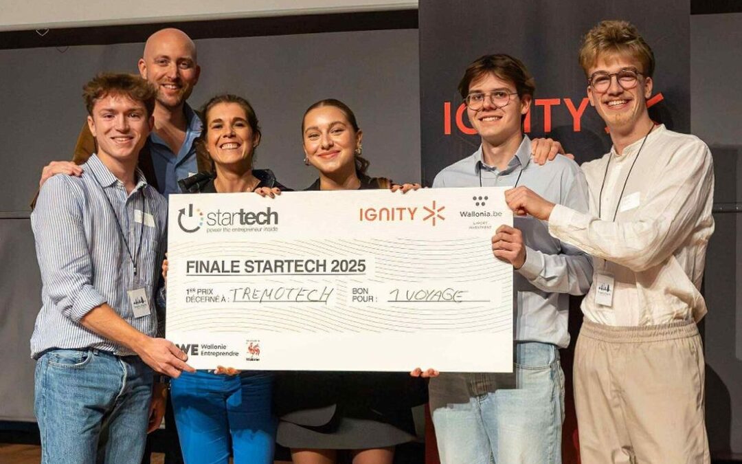 Quatre ingénieurs de l’ULiège ont remporté la finale du concours Startech
