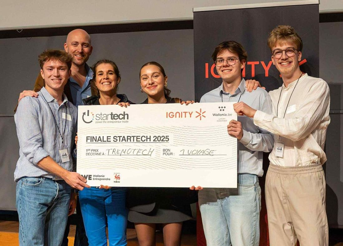 Quatre ingénieurs de l’ULiège ont remporté la finale du concours Startech