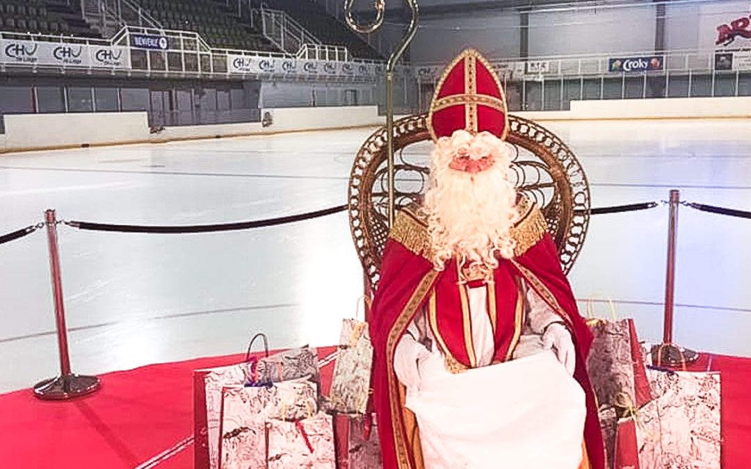 Le 6 décembre, les enfants peuvent patiner gratuitement avec Saint-Nicolas