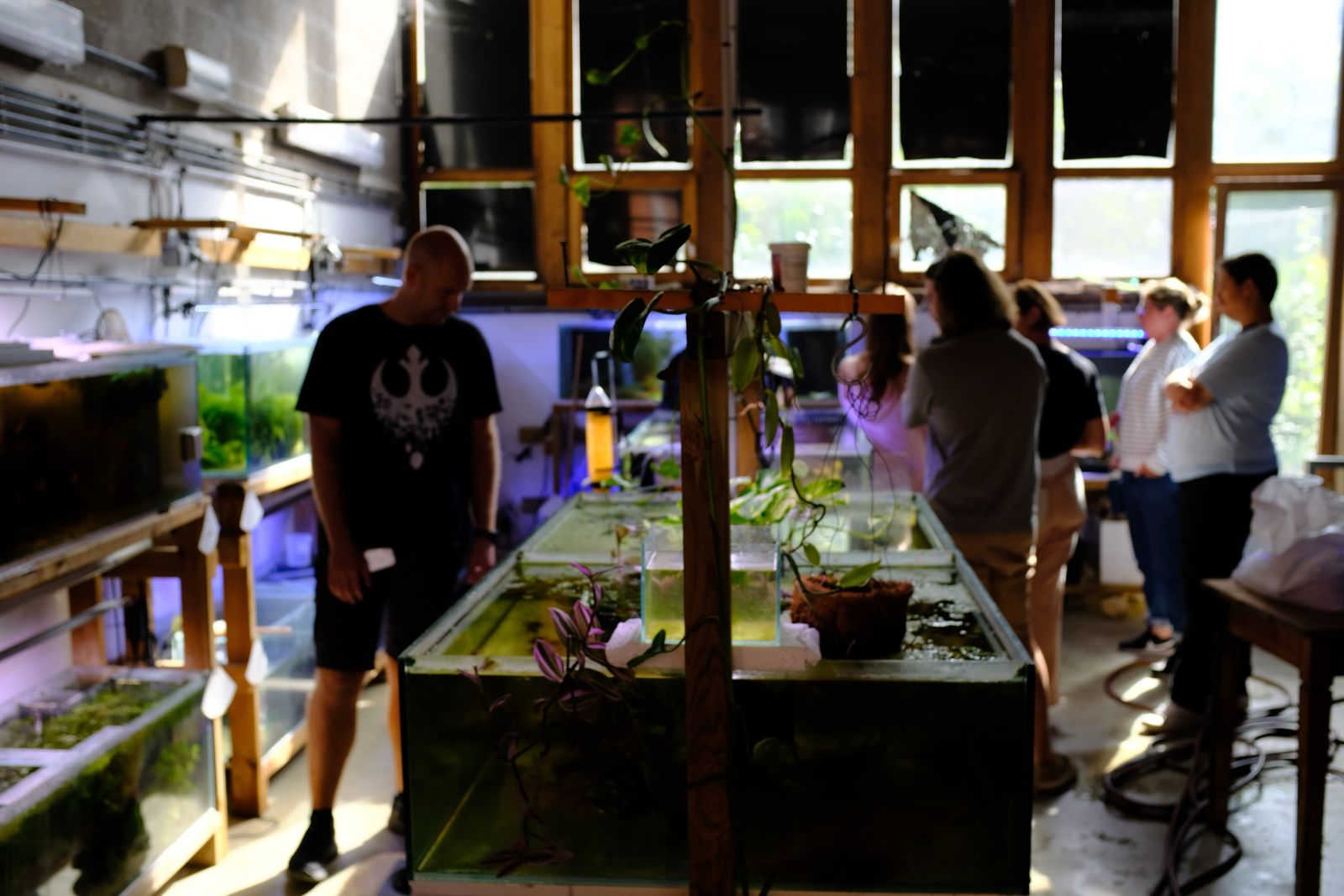 Visite des coulisses de l'Aquarium