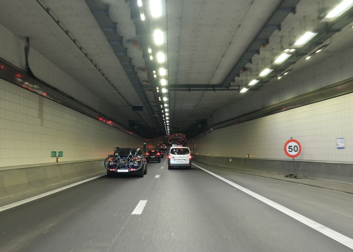 Nouvelles fermetures nocturnes du tunnel de Cointe