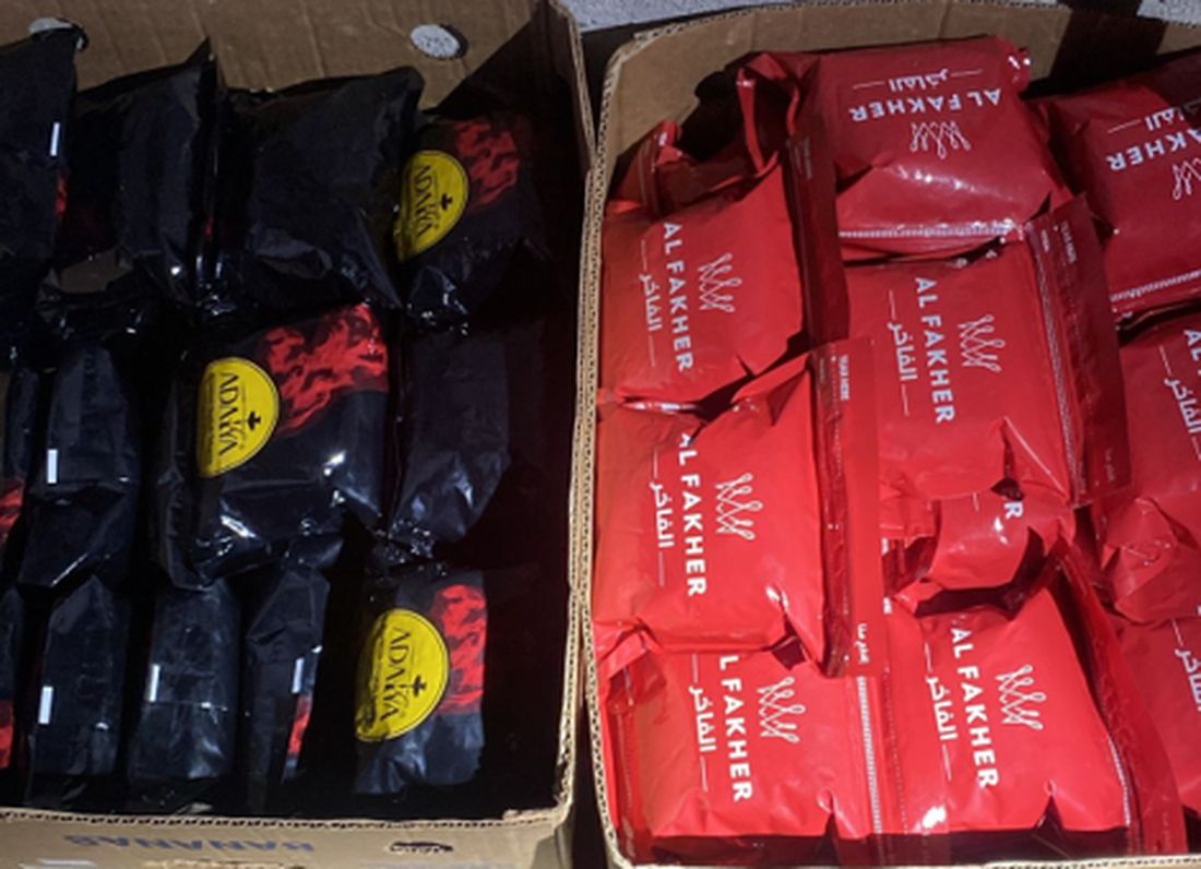 1,6 tonne de tabac à chicha illégal a été saisie en région liégeoise