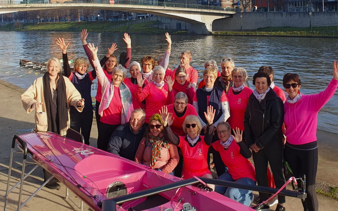 L’Union nautique a son bateau rose: le « pink ladies »