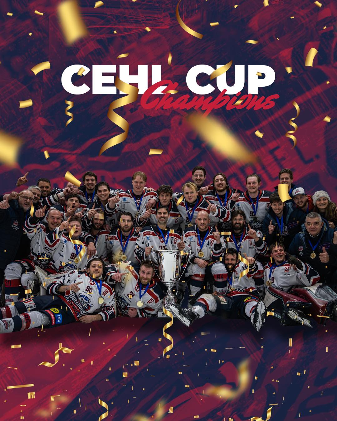 Les Bulldogs décrochent enfin la CEHL Cup au terme d’une finale irrespirable