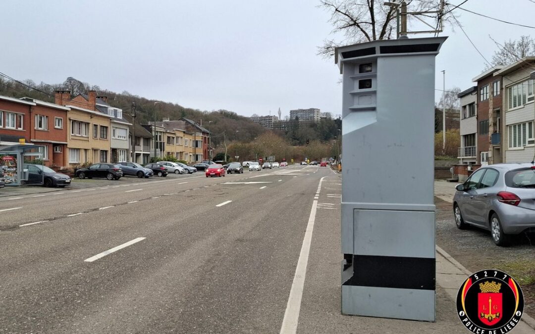 Lidar boulevard de l’Ourthe à Chênée