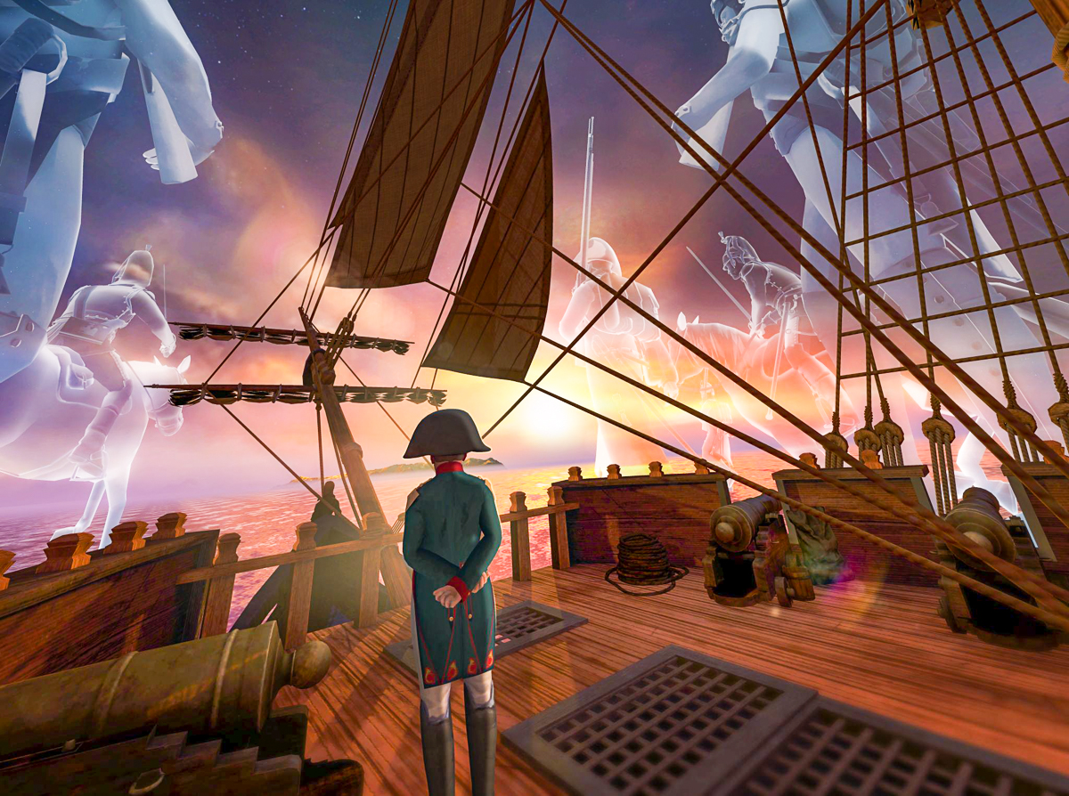 « Napoléon, l’Épopée »: une nouvelle expo immersive en réalité virtuelle à l’église Saint-Pholien