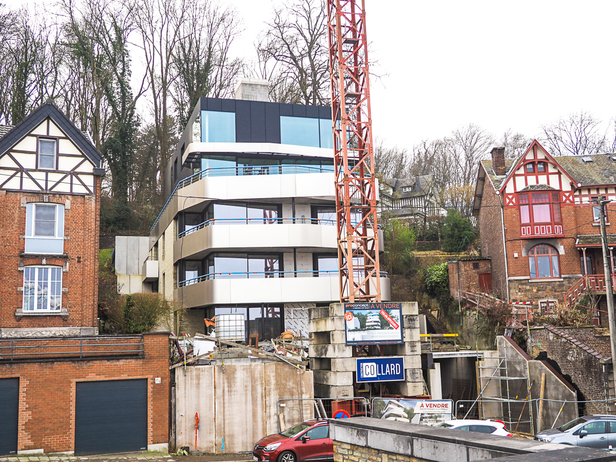 L’immeuble moderne qui remplace la villa Belle Époque démolie avenue de l’Observatoire est quasi terminé: appartement en vente