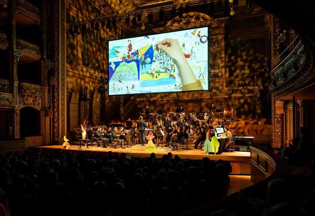 Un festival destiné aux enfants de 6 mois à 12 ans à l’orchestre philharmonique