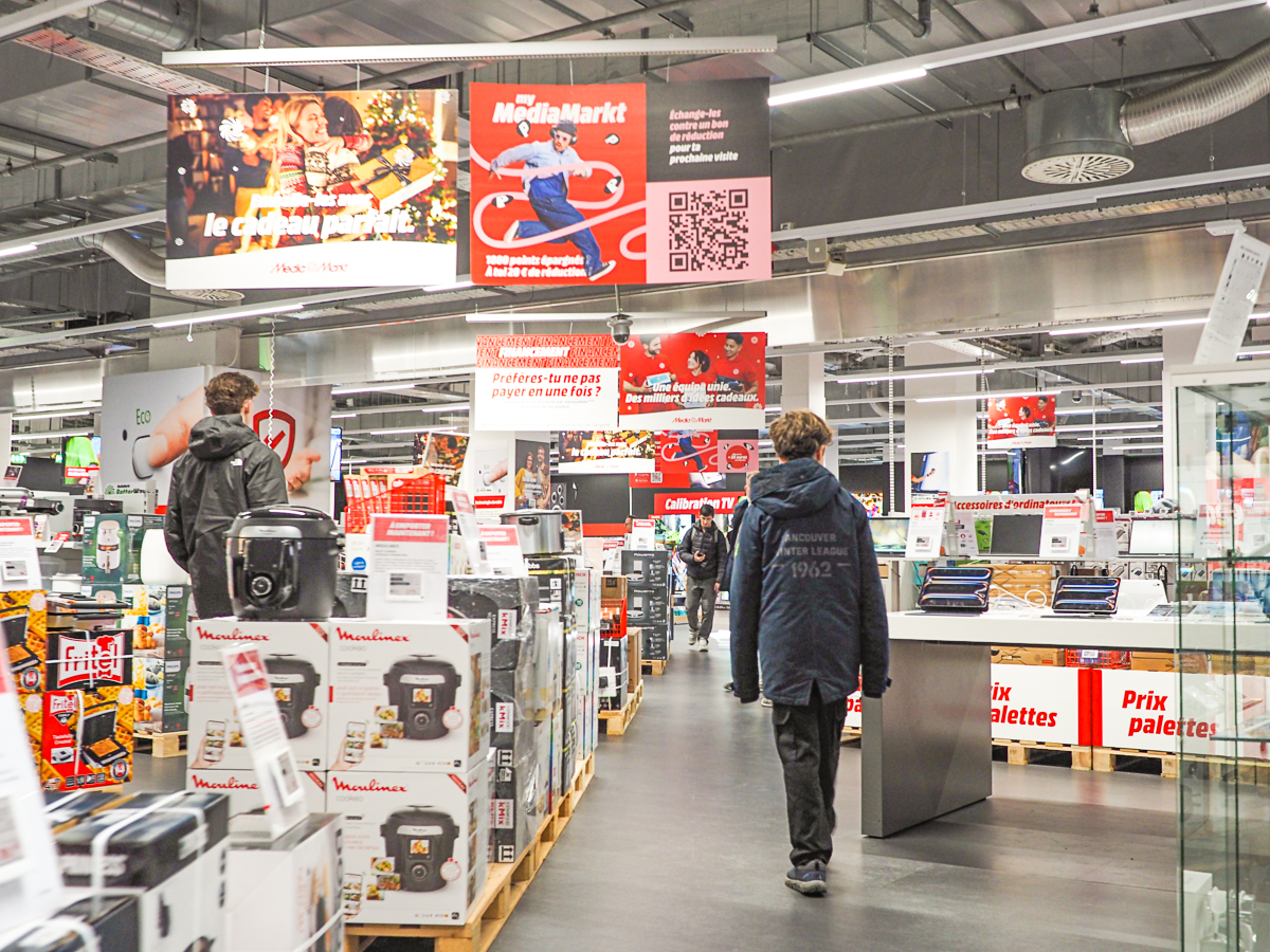 Mediamarkt aux Galeries Saint-Lambert: en avril, c’est fini !