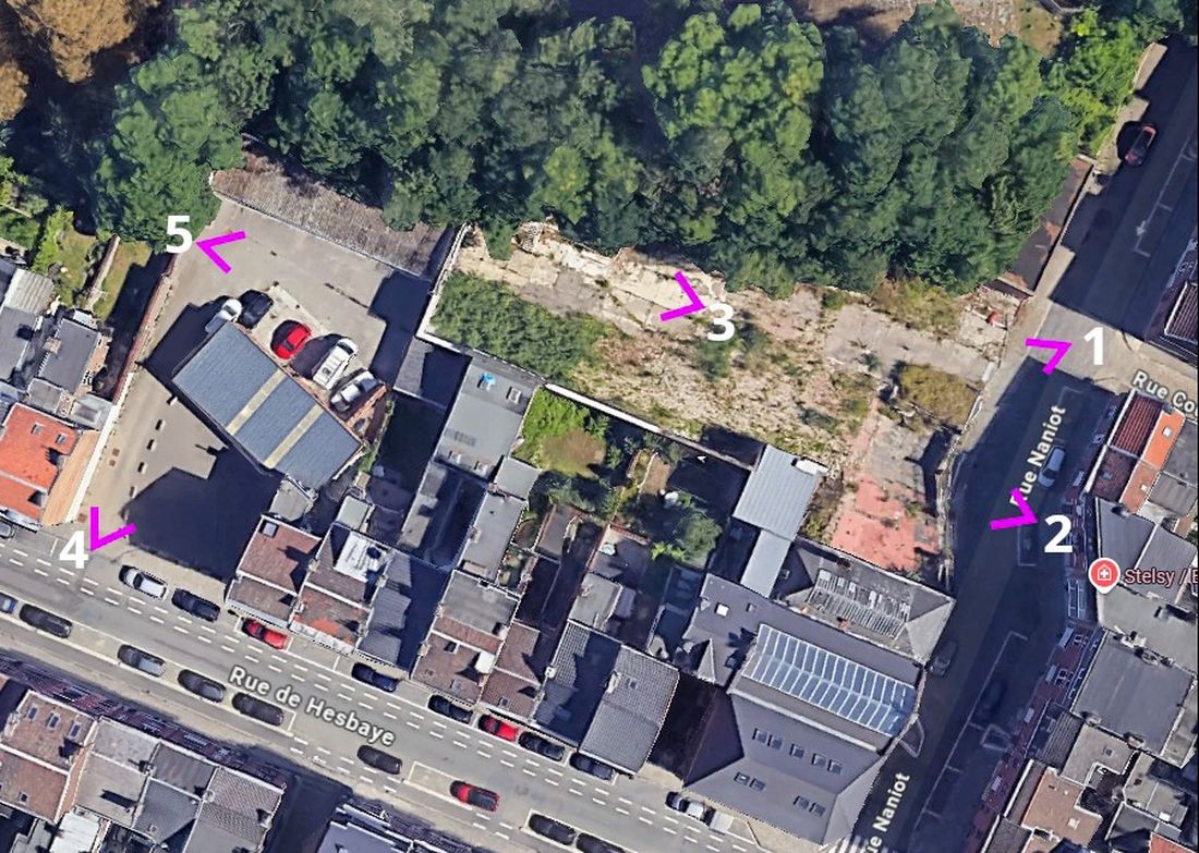 Vente conjointe d’un terrain de 2.500 m² pour un nouveau projet immobilier dans le quartier Naniot