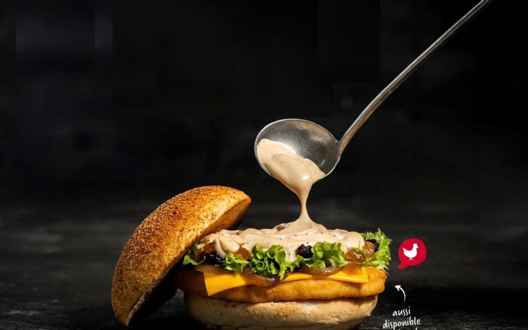 Quick propose un burger avec une nouvelle sauce au sirop de Liège