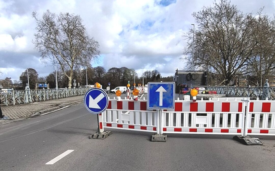 Embouteillages en vue pour quitter le centre commercial Belle-Île… et ce jusqu’au 4 juillet