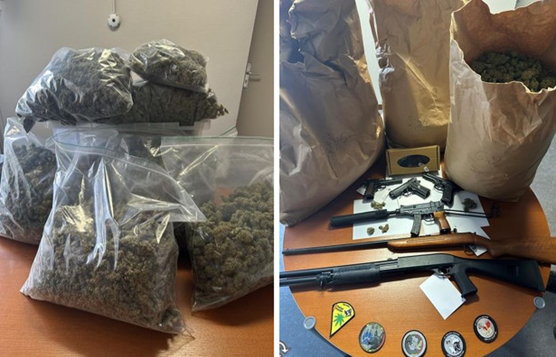 45 kilos de cannabis et des armes (semi-)automatiques: un réseau à Seraing, Flémalle, Grâce-Hollogne et Saint-Nicolas