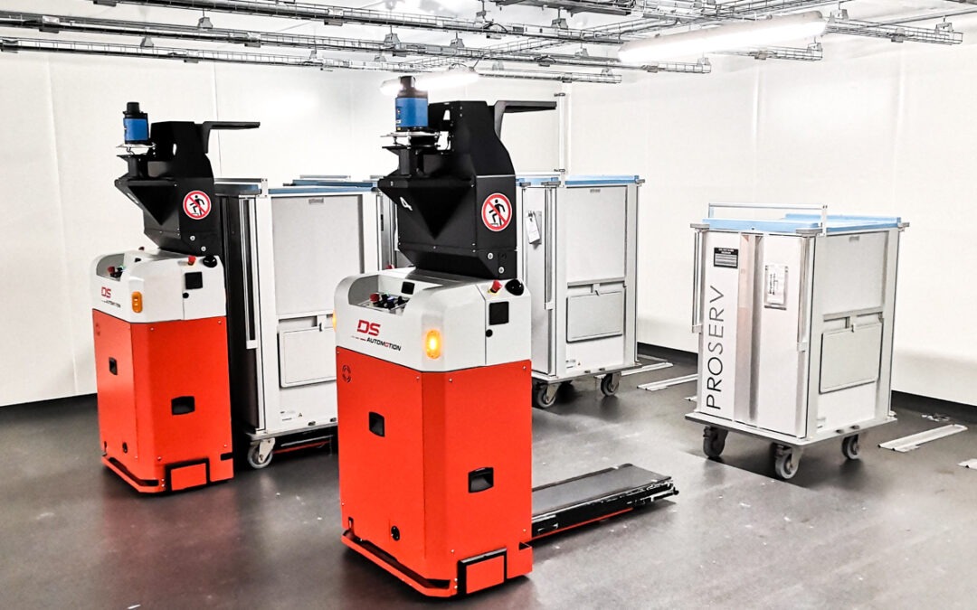 Dans les coulisses du MontLégia, onze robots amènent les repas, gèrent le linge et sortent les poubelles