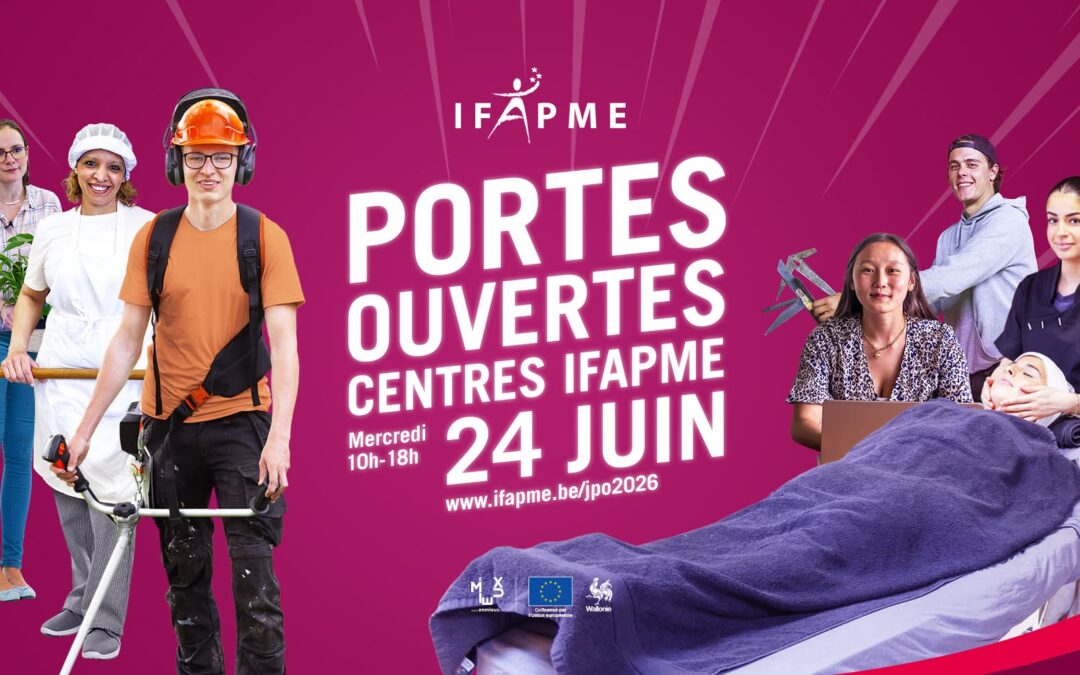 Agenda ► Portes Ouvertes 2026 – Centre IFAPME Liège-Huy-Verviers