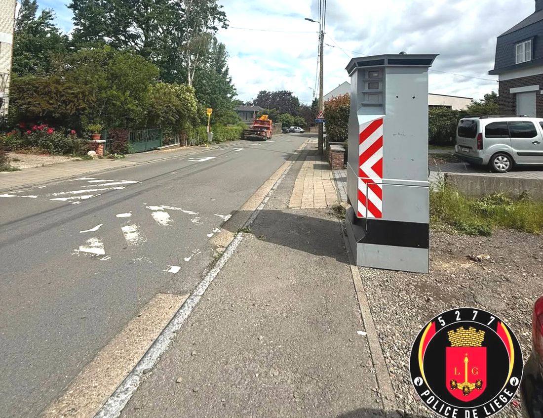 La Lidar déplacé rue de Bois-de-Breux à Grivegnée