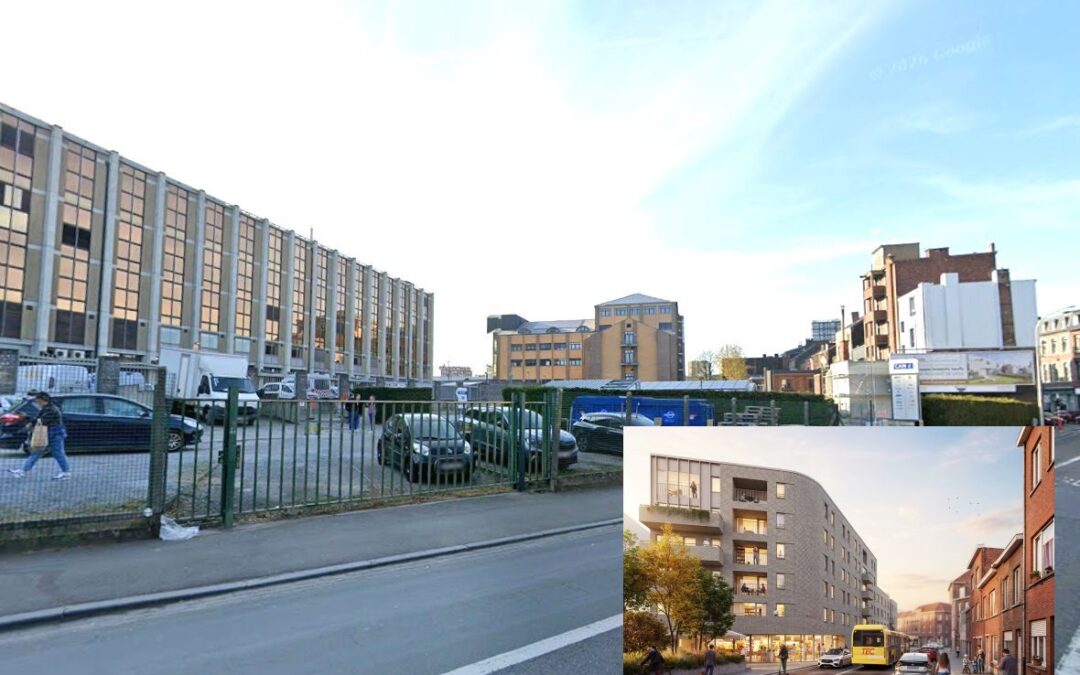 Un immeuble de 66 logements en projet rue Natalis, à l’angle de la rue Grétry