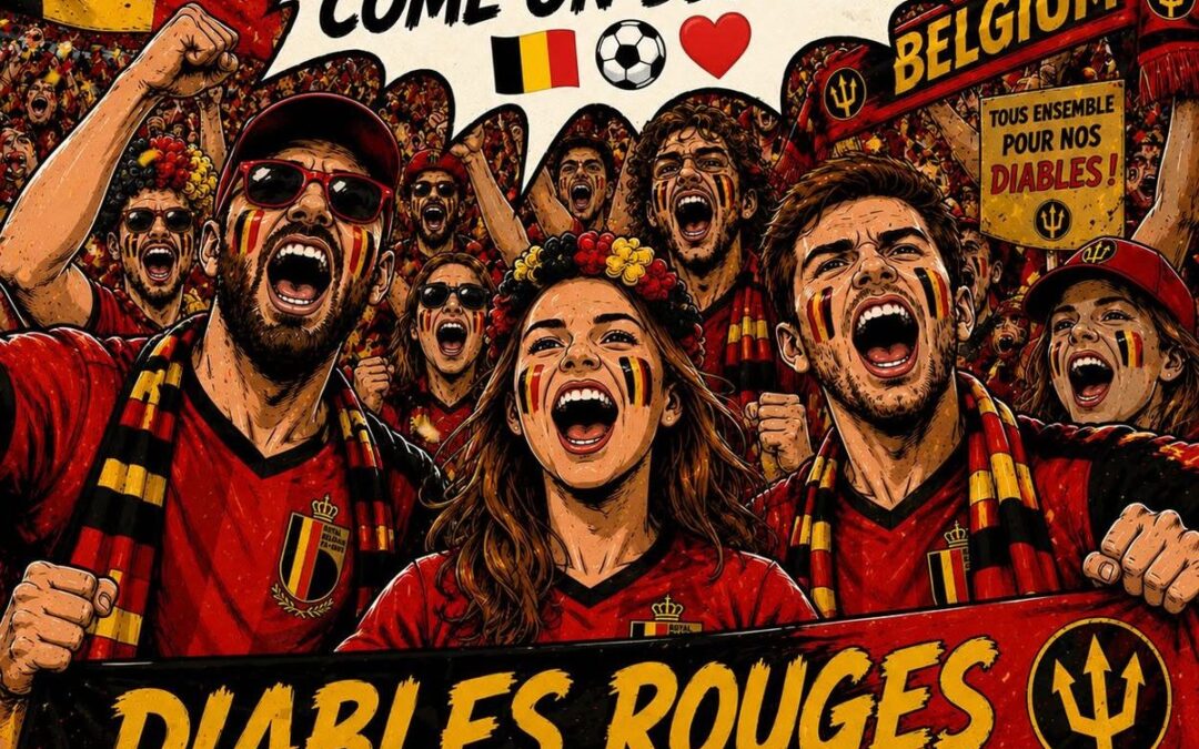 Un site web rassemble tous les lieux de supporters où regarder ensemble les matchs des Diables