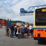 Visite exclusive du Port autonome de Liège en autobus ancêtre