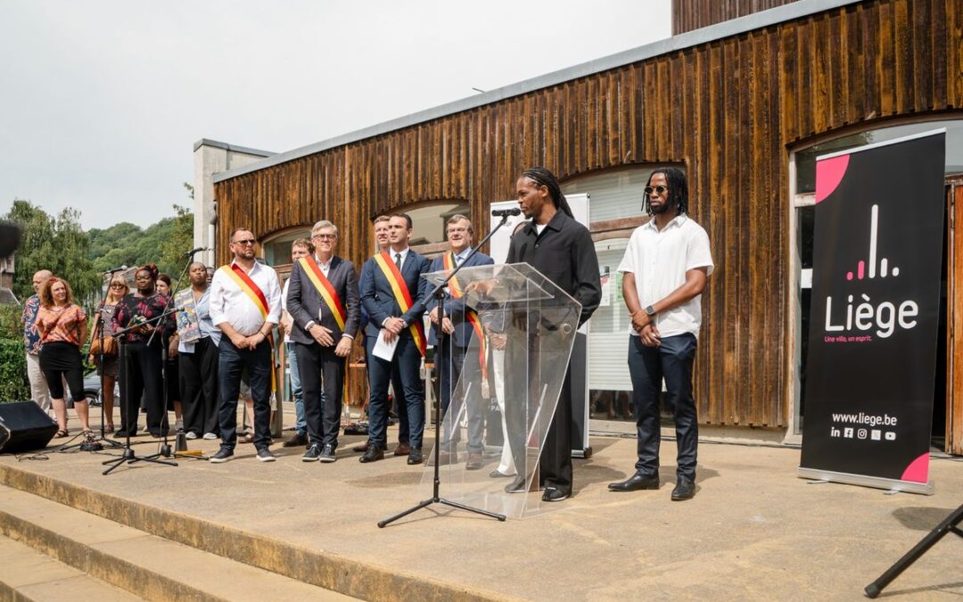 La place Lumumba inaugurée hier dans le quartier Saint-Léonard