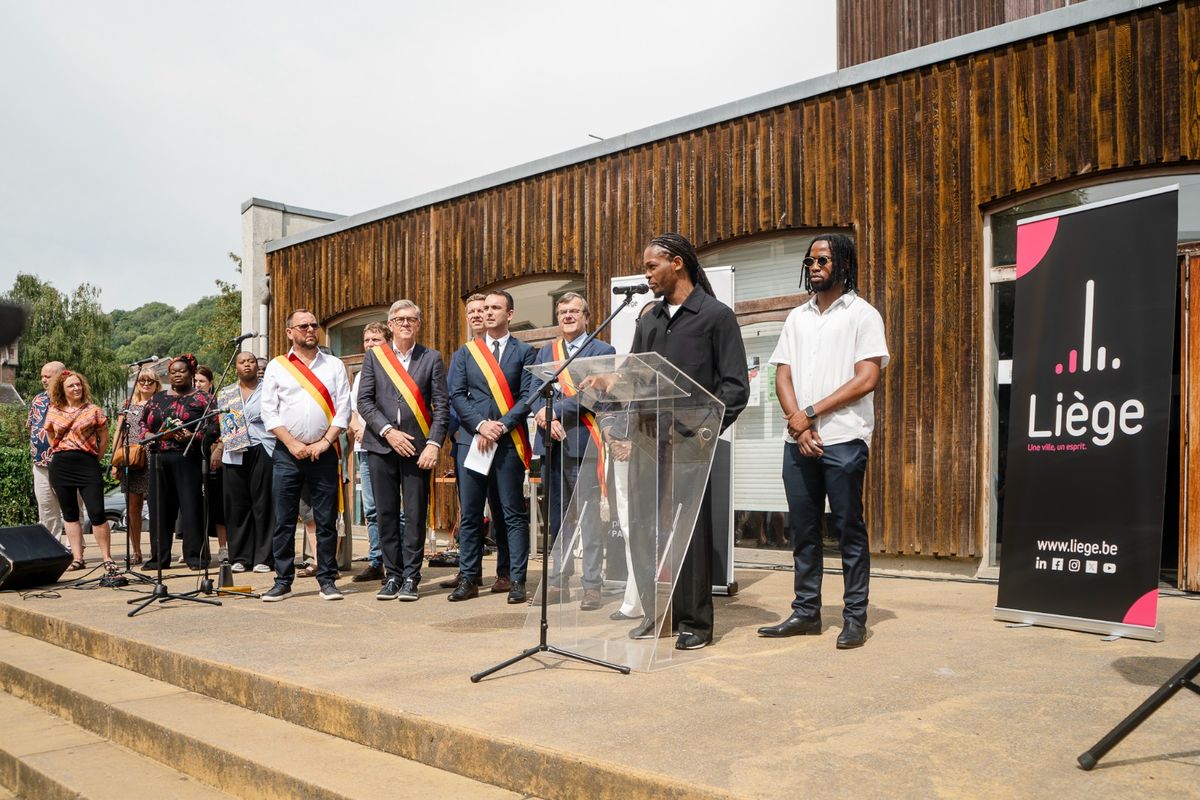 La place Lumumba inaugurée hier dans le quartier Saint-Léonard