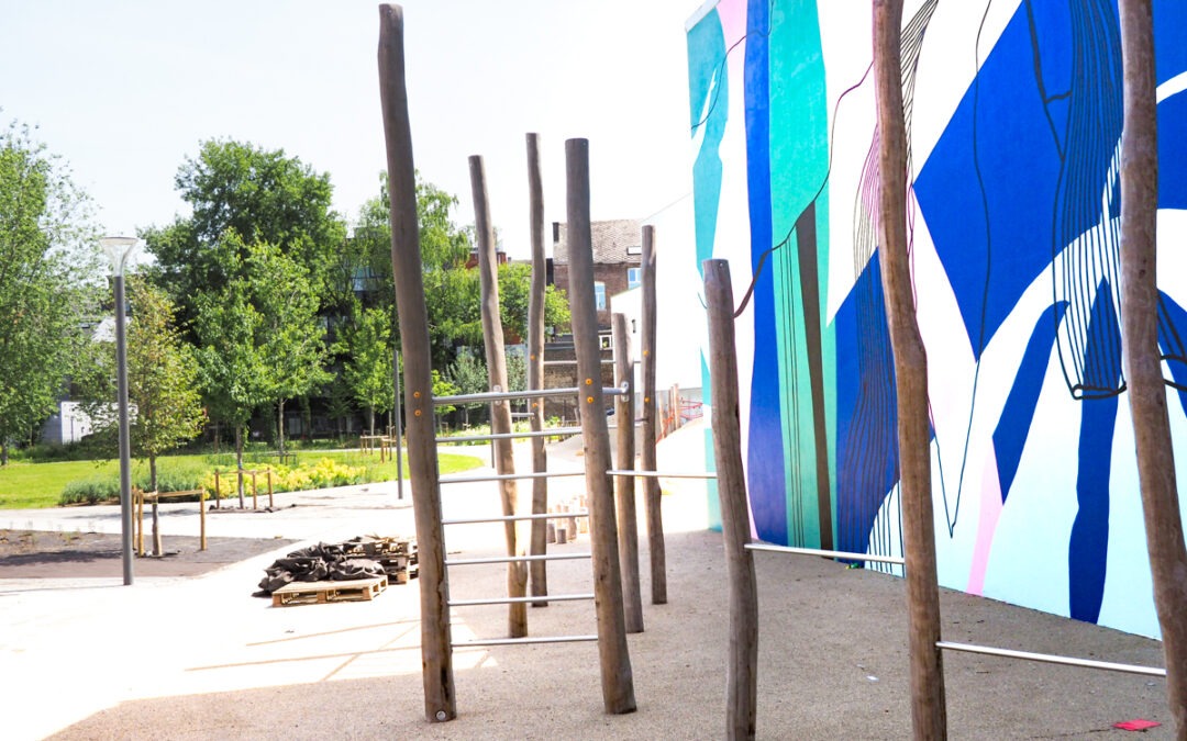 Le nouveau parc du quartier du Longdoz accessible au public dès ce week-end !