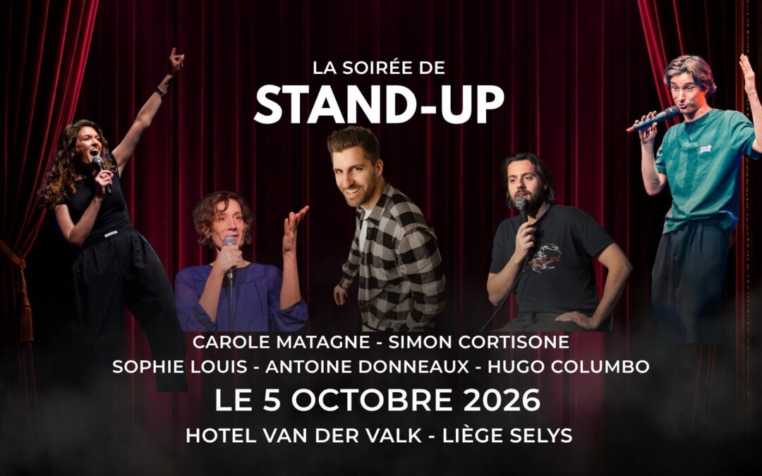 Agenda ► La soirée de Stand-Up (Edition Spéciale dans le cadre du »Vous Rire » de Liège)