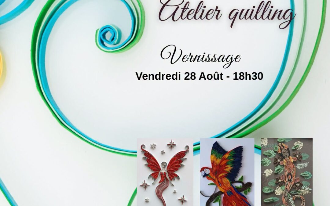 Agenda ► Exposition atelier Quilling au Centre culturel de Herstal