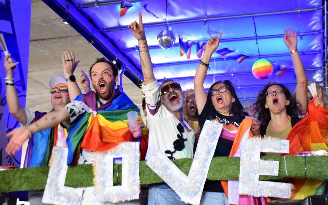 Belle ambiance samedi pour la parade de la Liège Pride