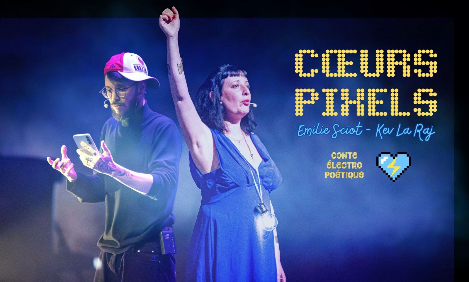 «Cœur Pixel» – Émilie Sciot et Kev La Raj