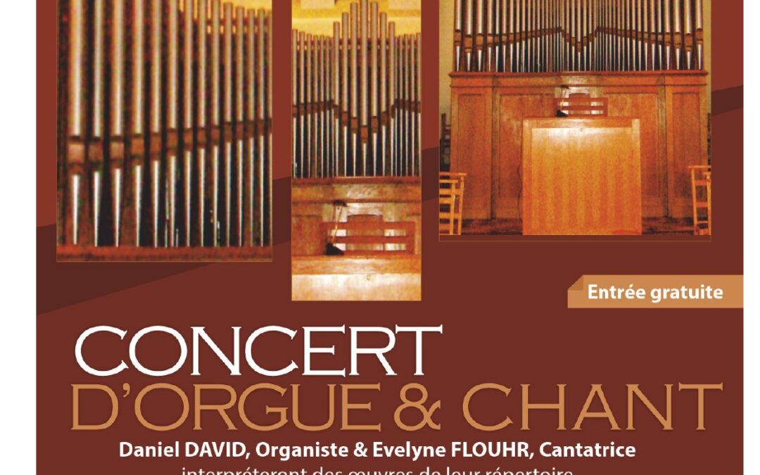 Agenda ► Concert Orgue et Chant