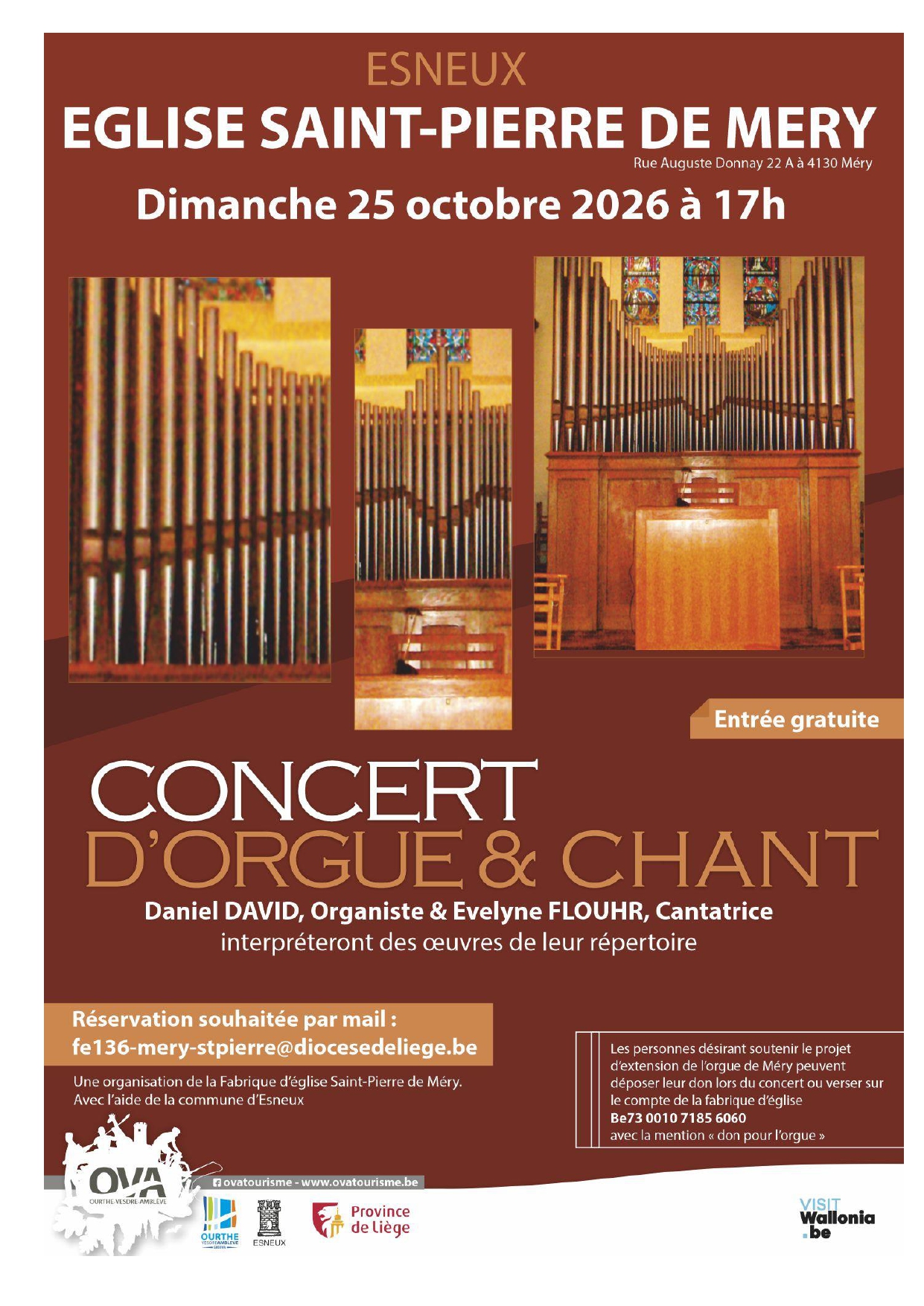 Concert Orgue et Chant
