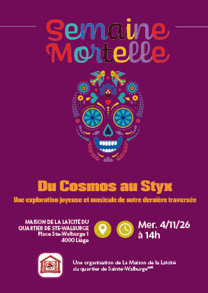 Agenda ► Du Cosmos au Styx  (une exploration joyeuse et musicale de notre dernière traversée)