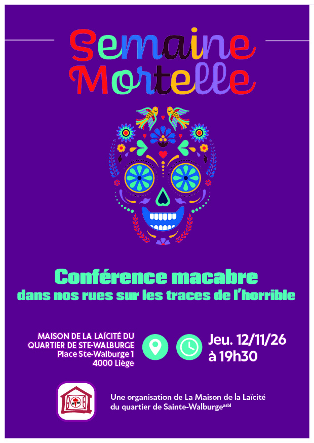 « Conférence macabre sur Sainte-Walburge et alentours : dans nos rues sur les traces de l'horrible»